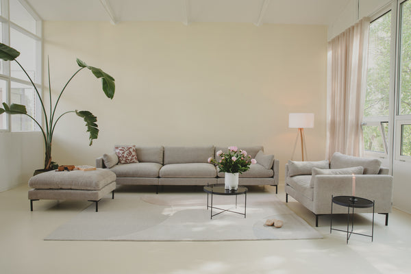 Vloerkleed Dream 160x230 Naturel/Roze