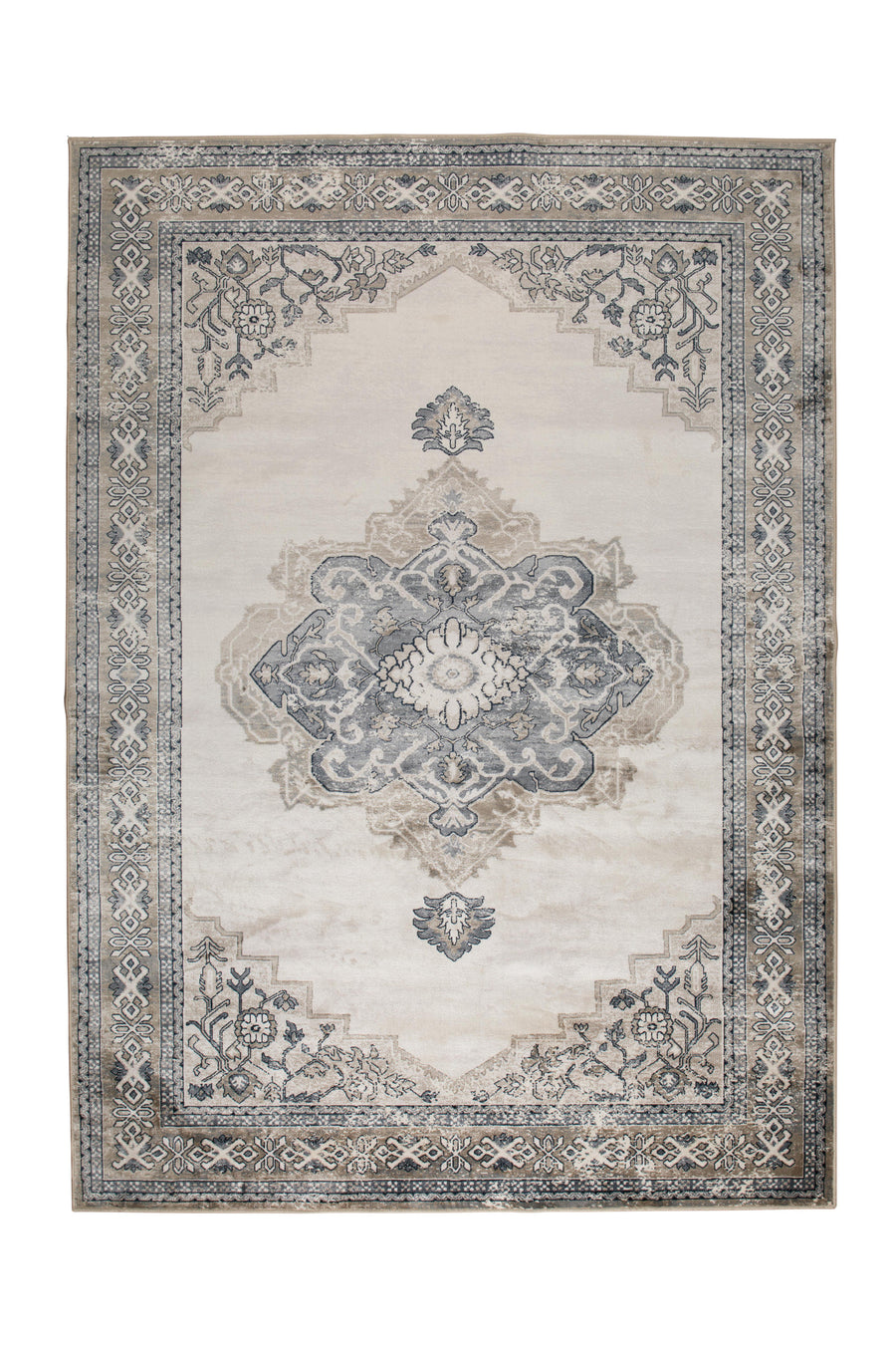 Vloerkleed Mahal Grijs/Liver 170x240