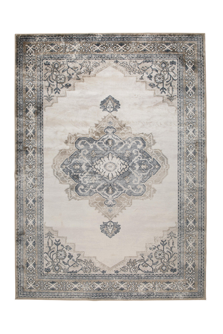 Vloerkleed Mahal Grijs/Liver 200x300