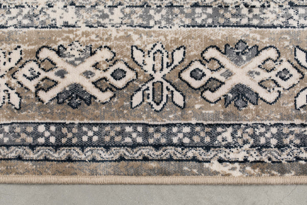 Vloerkleed Mahal Grijs/Liver 200x300