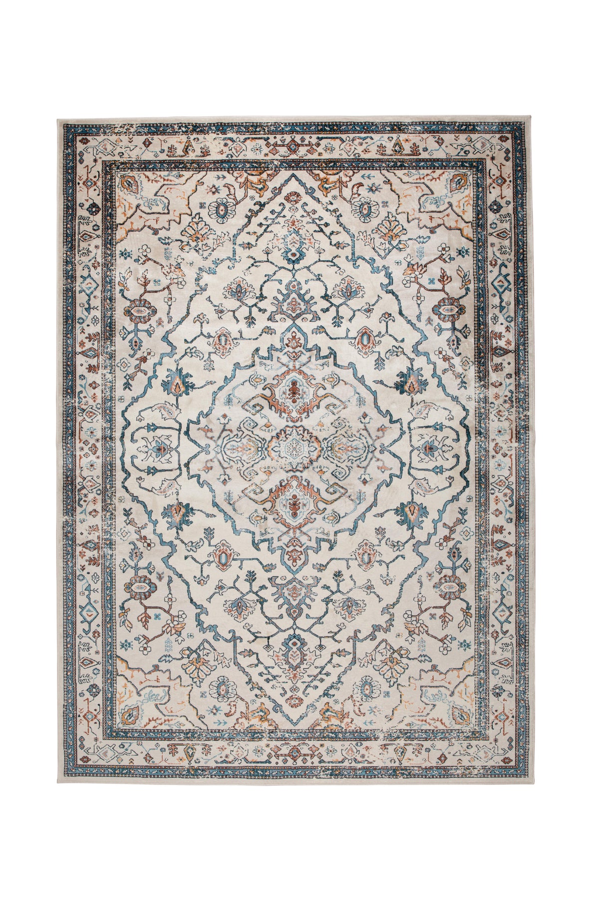 Vloerkleed Trijntje Authentic Blauw 170x240