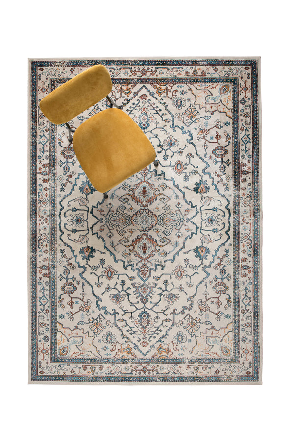 Vloerkleed Trijntje Authentic Blauw 170x240