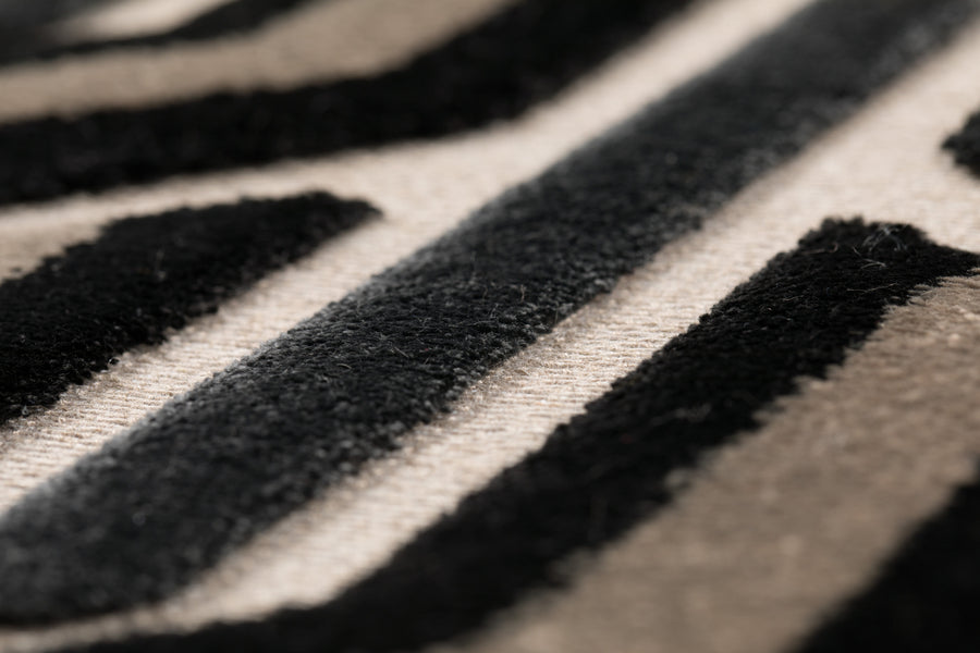 Vloerkleed Beverly 170x240 Zwart