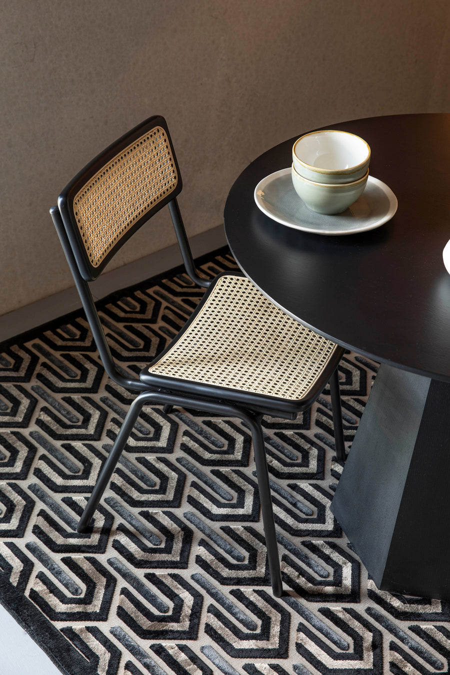 Vloerkleed Beverly 170x240 Zwart