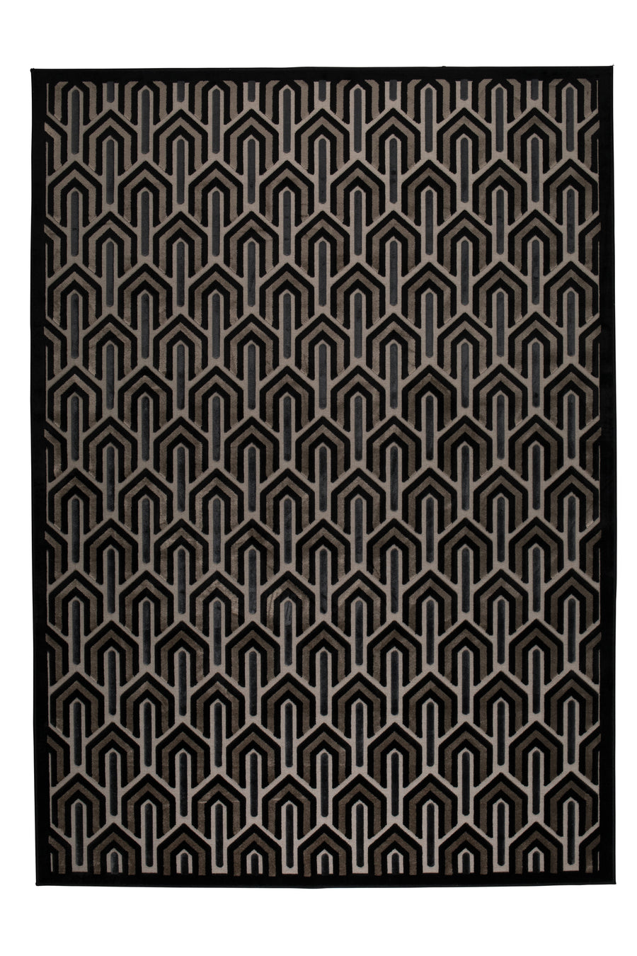 Vloerkleed Beverly 200x300 Zwart