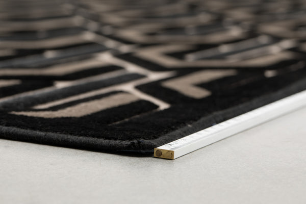 Vloerkleed Beverly 200x300 Zwart