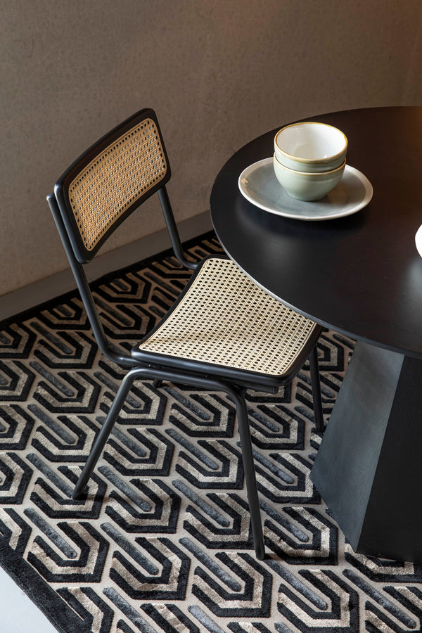 Vloerkleed Beverly 200x300 Zwart