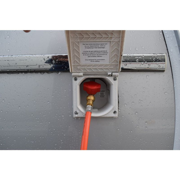 Gasslang met quick release 500 cm