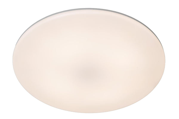Lucide OLSON LED-plafondlamp voor de badkamer Ø 29 cm, 24 W, 3000–6500 K, IP44, opaal