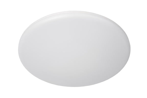 Lucide OLSON LED-plafondlamp voor de badkamer Ø 45 cm, 45 W, 3000–6500 K, IP44, opaal