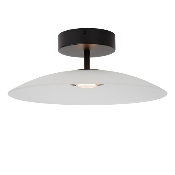 Lucide MENGA dimbare LED-plafondlamp Ø 40 cm, 11 W, opaal