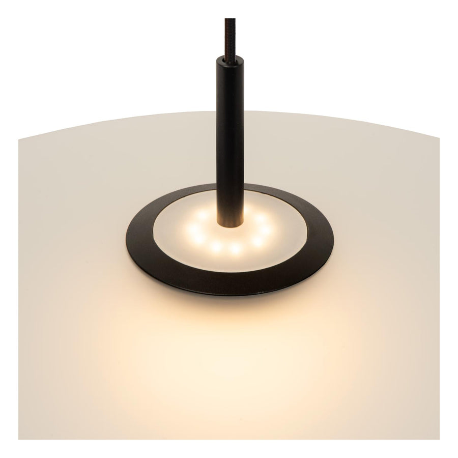 Lucide MENGA dimbare LED-hanglamp Ø 60 cm, 18,6 W, opaal