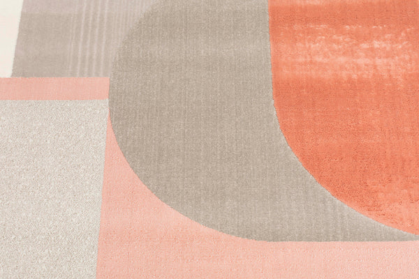 Vloerkleed Hilton 200x290 Grijs/Roze