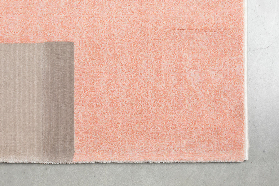 Vloerkleed Hilton 200x290 Grijs/Roze