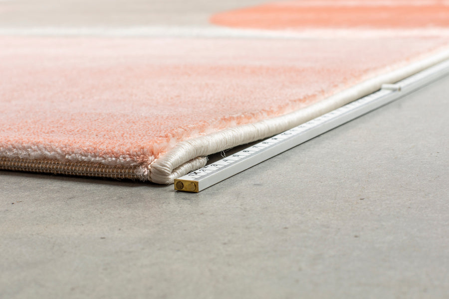 Vloerkleed Hilton 200x290 Grijs/Roze