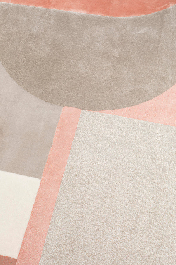 Vloerkleed Hilton 240' Grijs/Roze