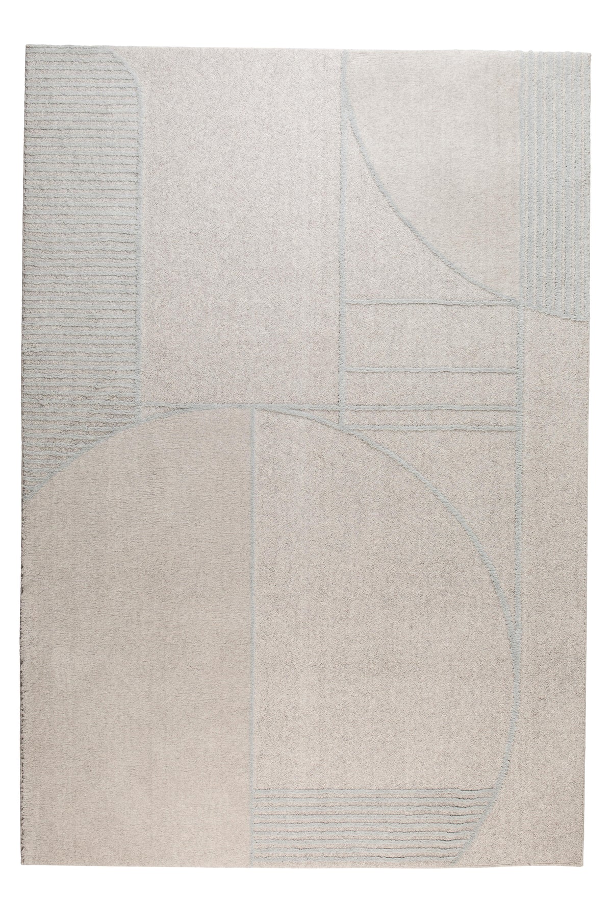 Vloerkleed Bliss 160x230 Grijs/Blauw