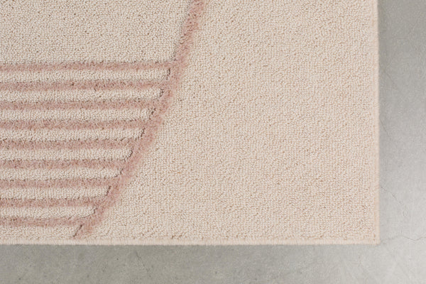 Vloerkleed Bliss 160x230 Naturel/Roze