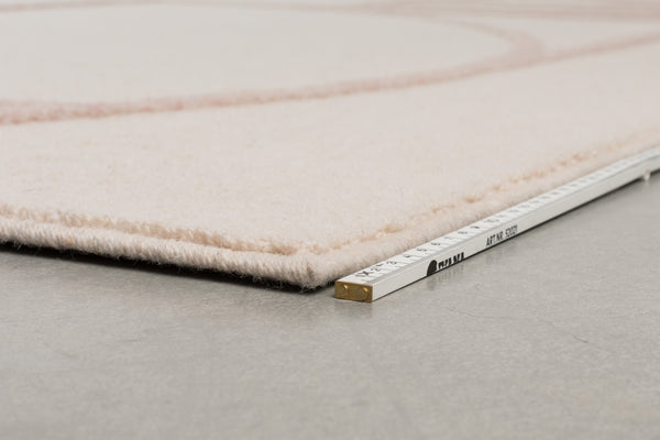 Vloerkleed Bliss 200x300 Naturel/Roze