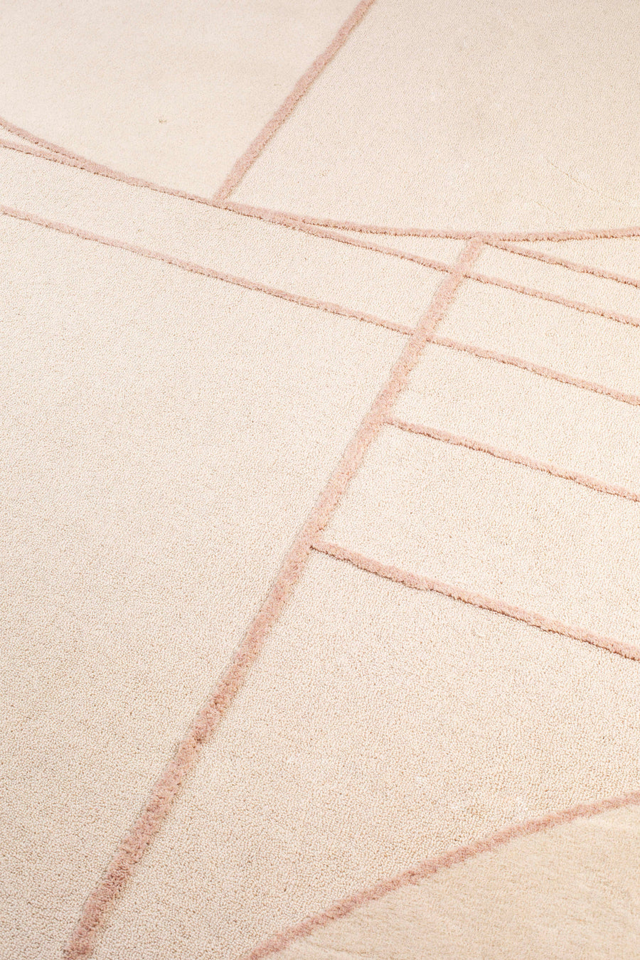 Vloerkleed Bliss 240' Naturel/Roze