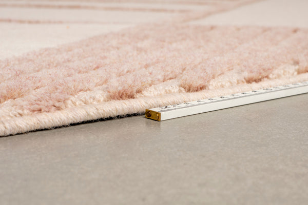 Vloerkleed Bliss 240' Naturel/Roze