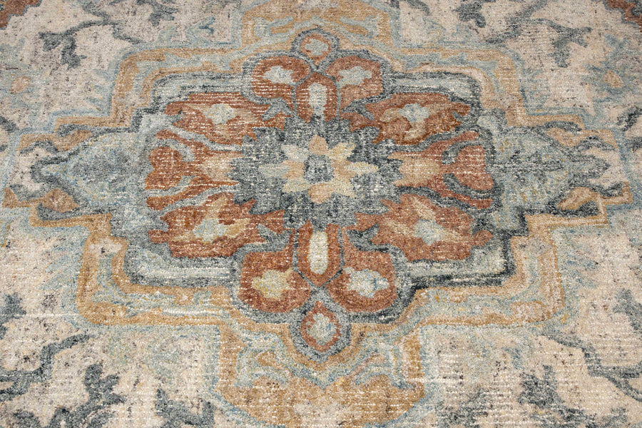Vloerkleed Amori 160x230 Blauw/Baksteen