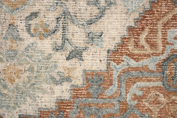 Vloerkleed Amori 200x300 Blauw/Baksteen