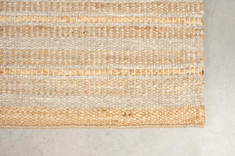 Vloerkleed Djahe 160x230 Naturel/Grijs