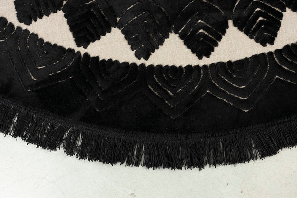 Vloerkleed Nelson 175' Pure Zwart
