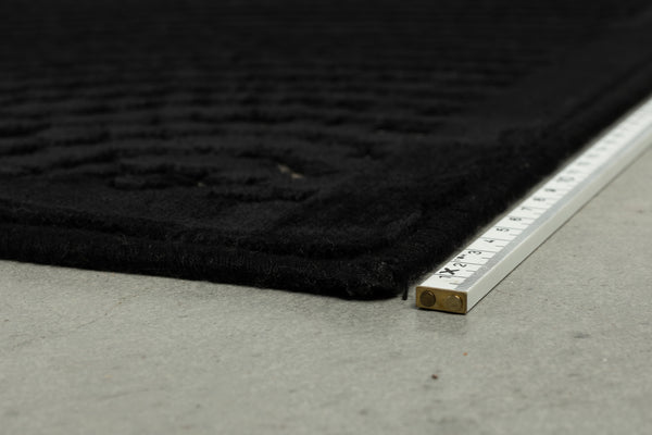 Vloerkleed Dots 200x300 Pure Zwart