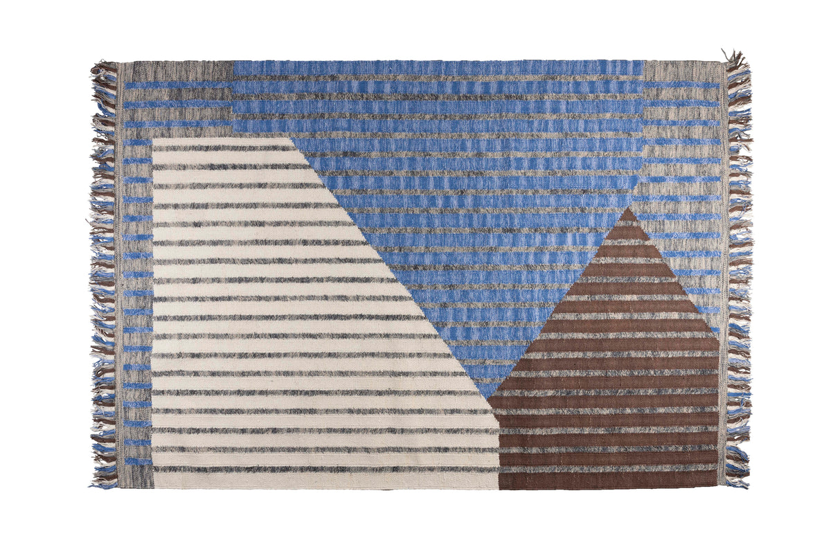 Vloerkleed Hampton 160x230 Blauw