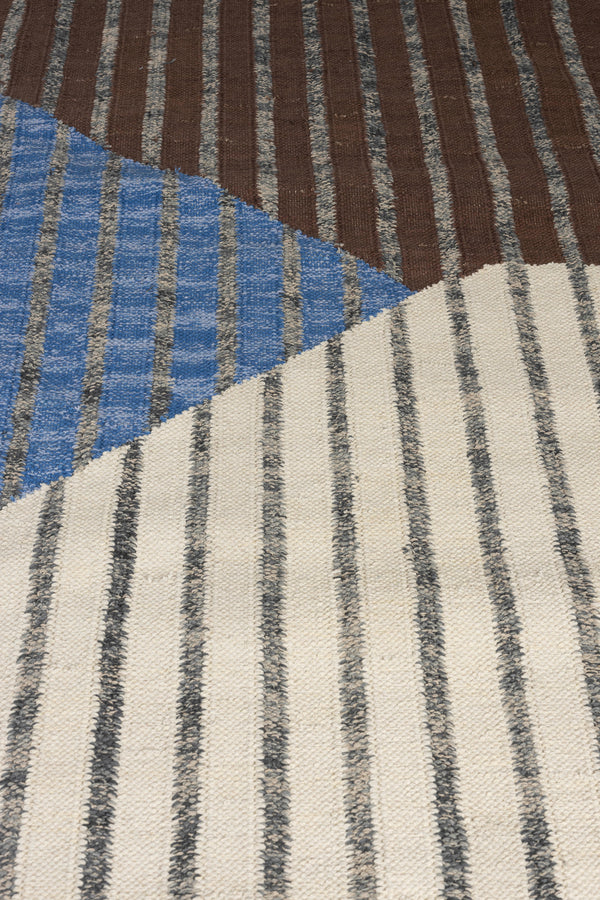 Vloerkleed Hampton 160x230 Blauw