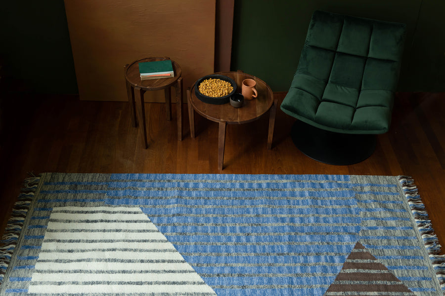 Vloerkleed Hampton 200x300 Blauw