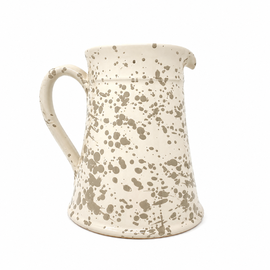 Waterkaraf taupe spetters