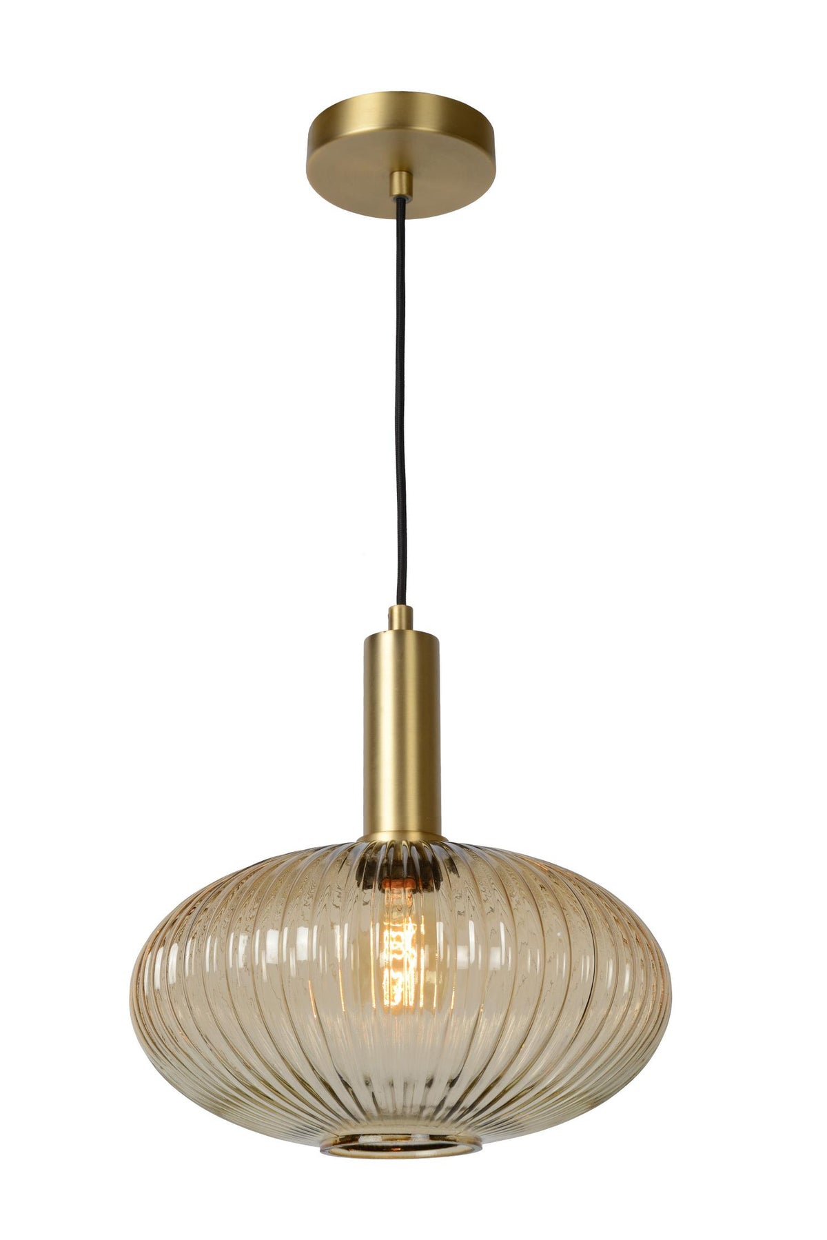 Lucide MALOTO hanglamp Ø 30 cm, E27, amber