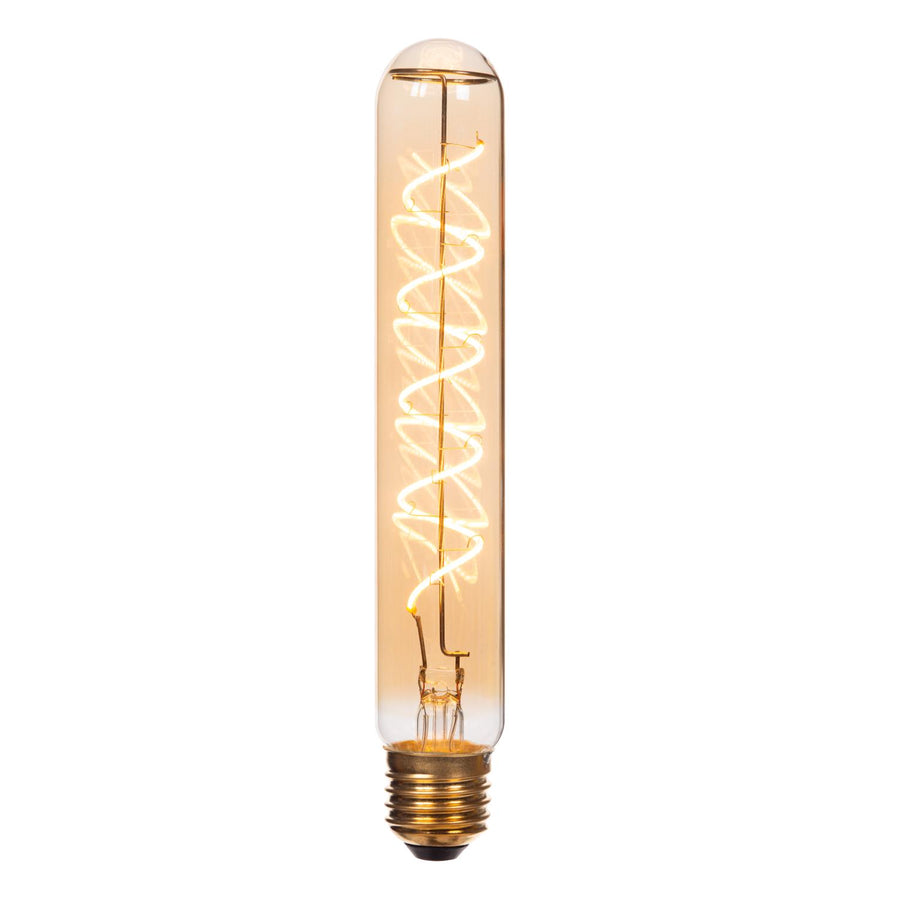Lucide T32 LED-filamentlamp E27 Ø 3,2 cm, 2200 K, amber