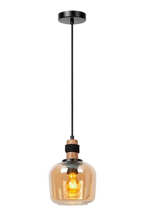 Lucide ILONA hanglamp Ø 18 cm, E27, amber