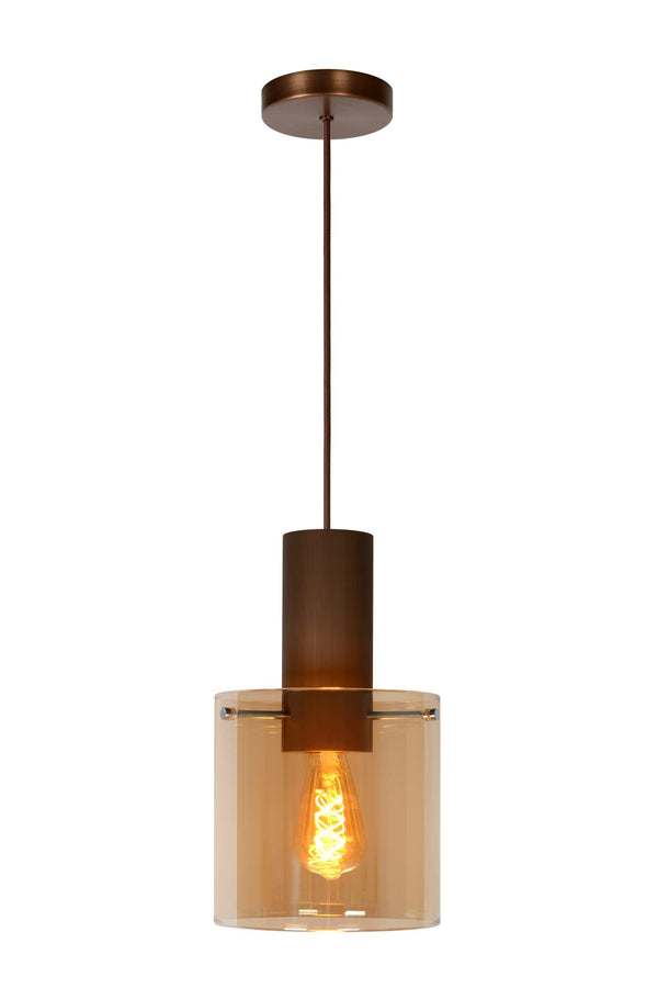 Lucide TOLEDO hanglamp Ø 20 cm, E27, amber
