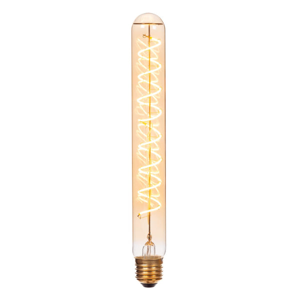 Lucide T32 LED-filamentlamp E27 Ø 3,2 cm, 2200 K, amber