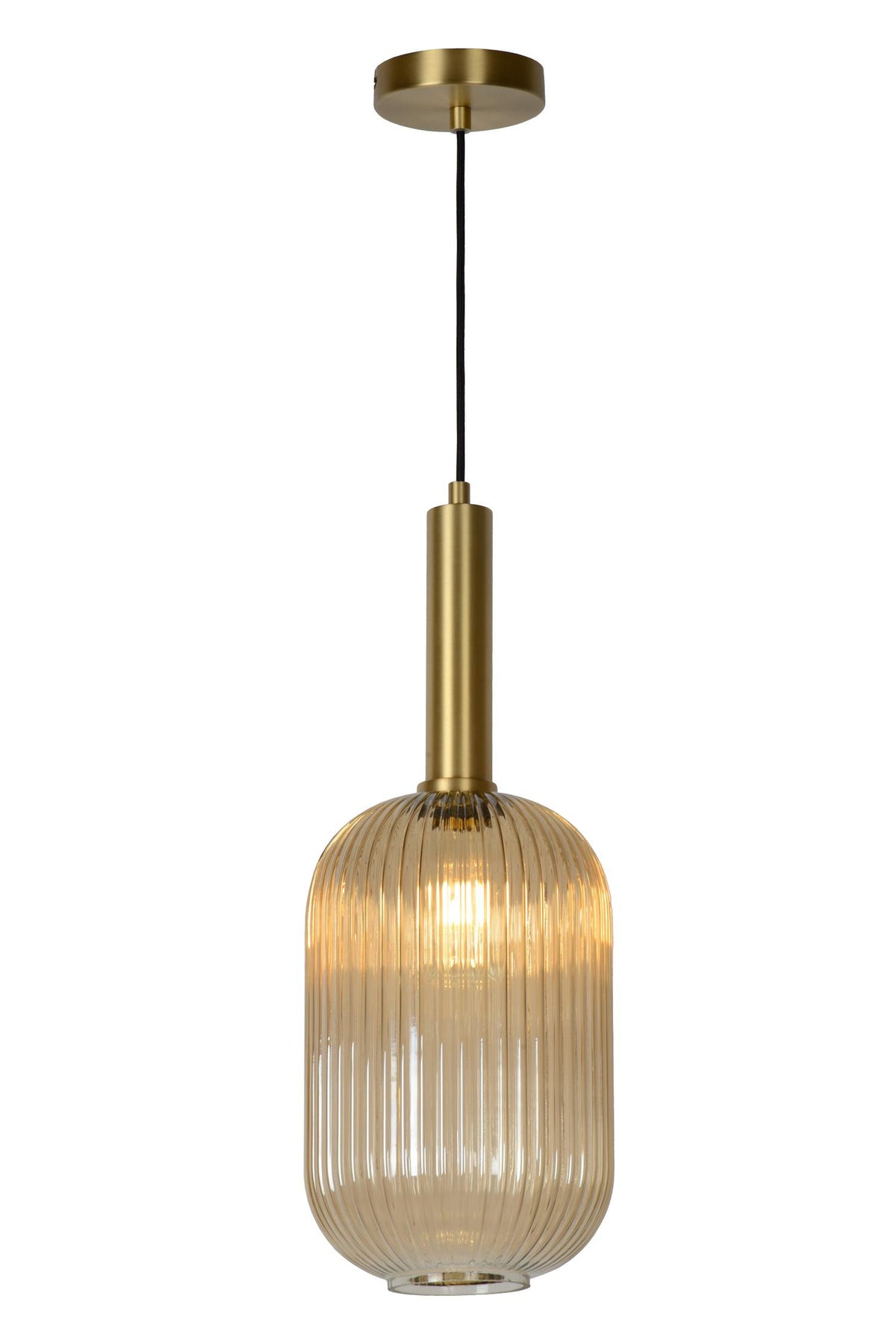 Lucide MALOTO hanglamp Ø 20 cm, E27, amber