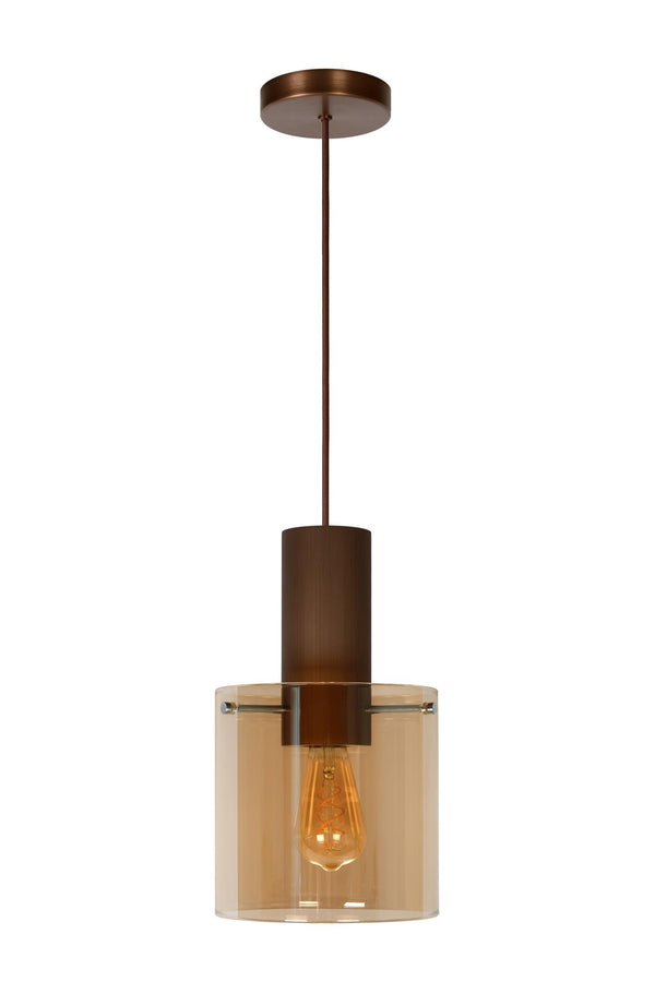 Lucide TOLEDO hanglamp Ø 20 cm, E27, amber