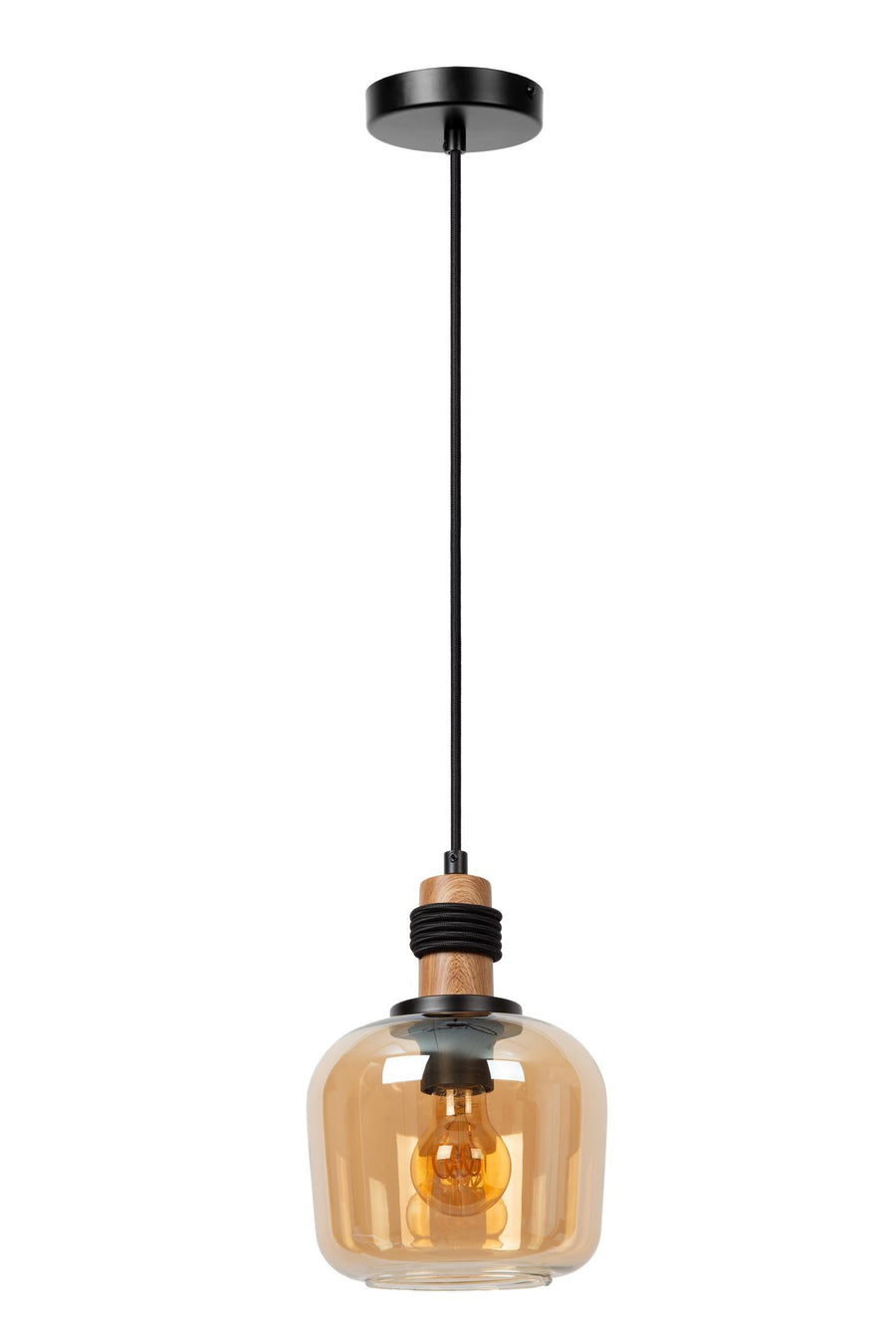 Lucide ILONA hanglamp Ø 18 cm, E27, amber