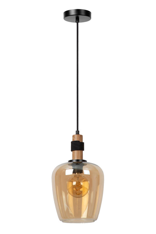 Lucide ILONA hanglamp Ø 22 cm, E27, amber