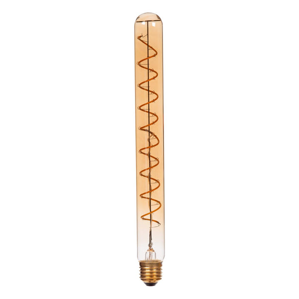 Lucide T32 LED-filamentlamp E27 Ø 3,2 cm, 2200 K, amber