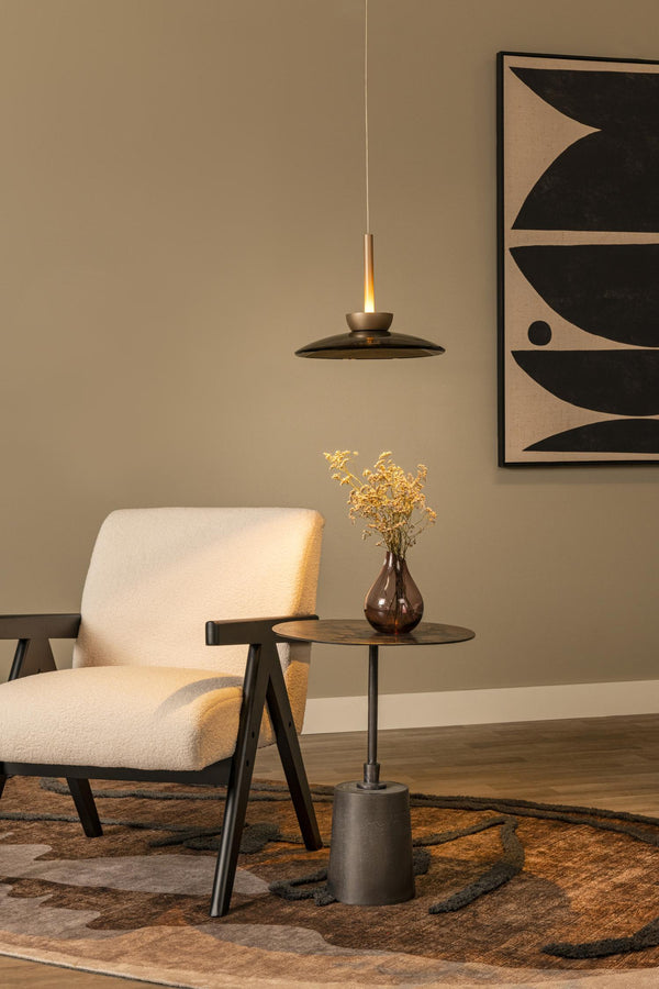Lucide SANTIAGO dimbare LED-hanglamp Ø 32 cm, 16 W, 2700–4000 K, amber