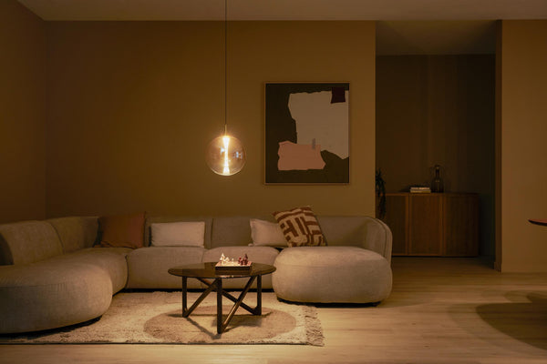 Lucide GISELA dimbare LED-hanglamp Ø 30 cm, 9,4 W, amber
