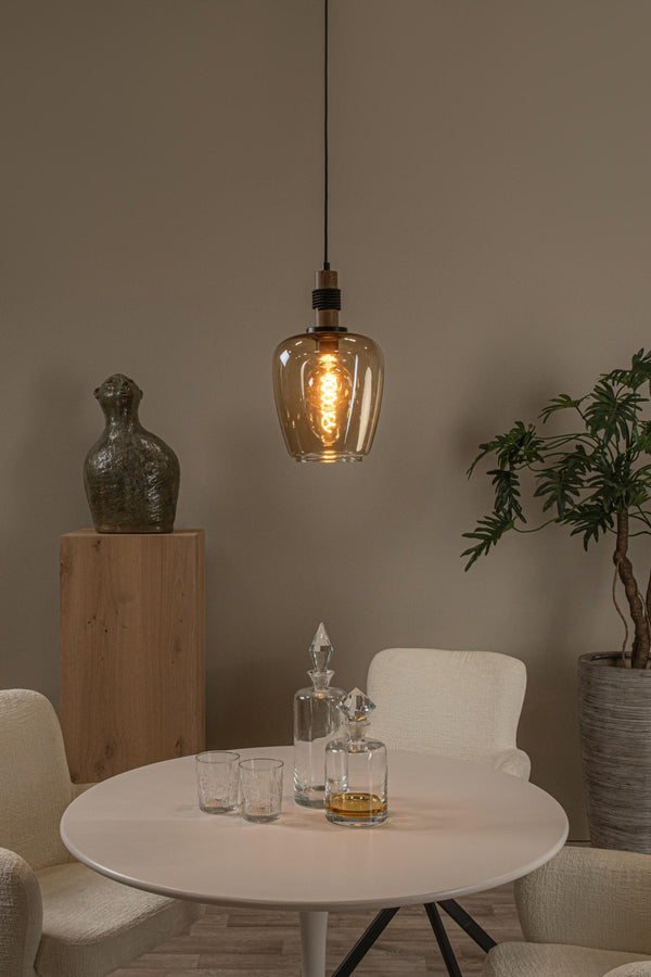 Lucide ILONA hanglamp Ø 22 cm, E27, amber