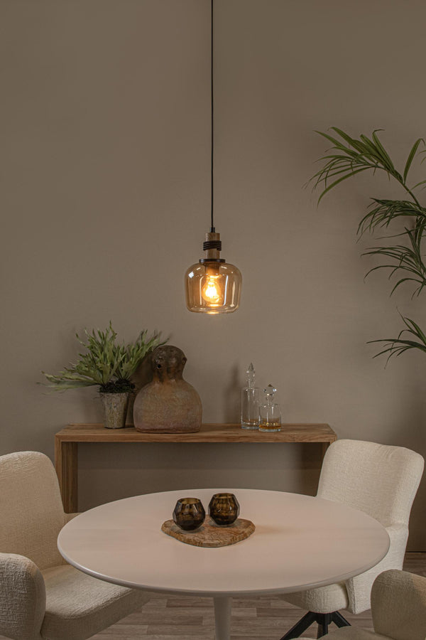 Lucide ILONA hanglamp Ø 18 cm, E27, amber