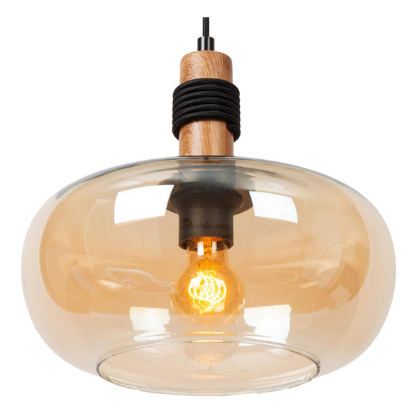 Lucide ILONA hanglamp Ø 30 cm, E27, amber