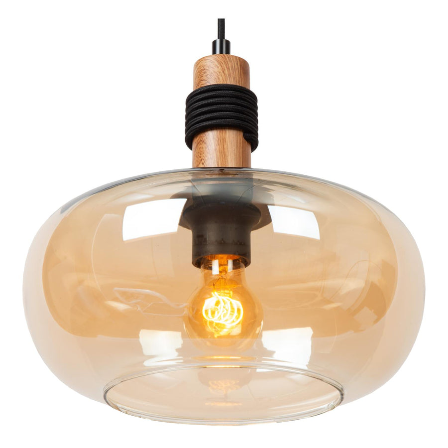 Lucide ILONA hanglamp Ø 30 cm, E27, amber